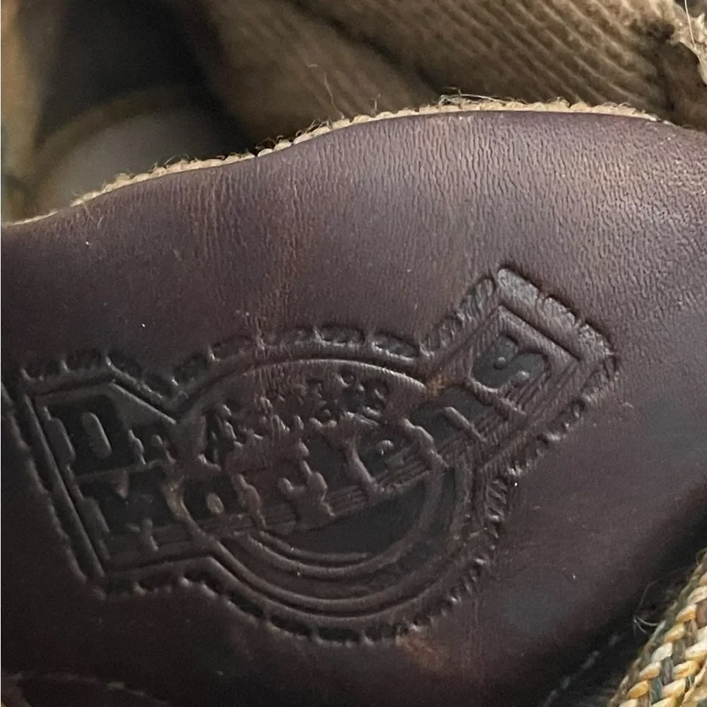 Dr. Martens Vintage 8444 Brown Leather Ankle Boots Made in England